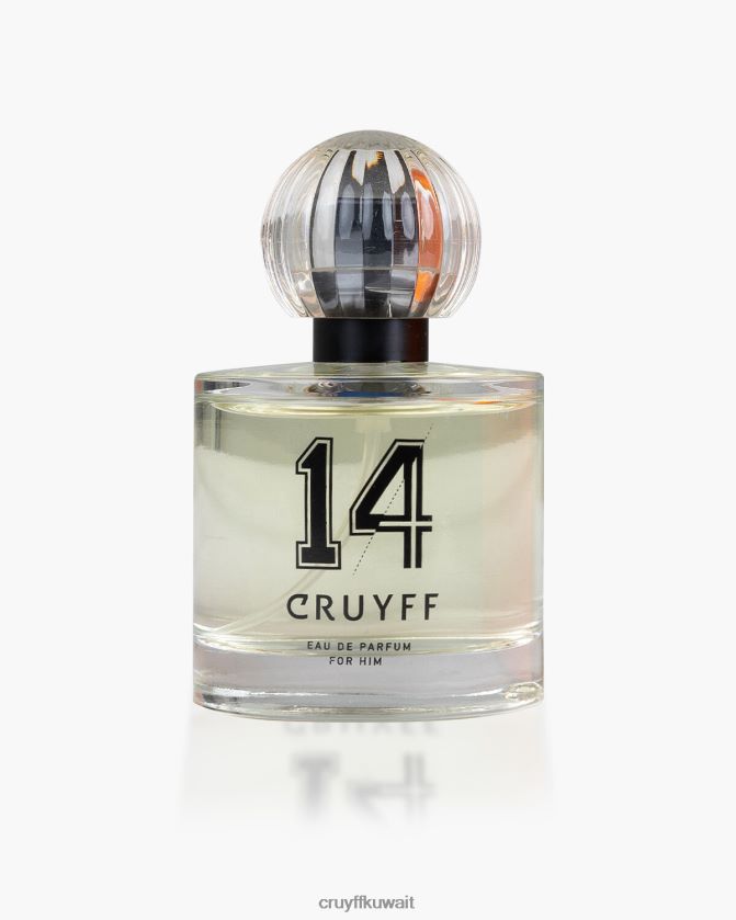 Cruyff أسود رجال 14 عطر 50 مل Z02JN442 عطر