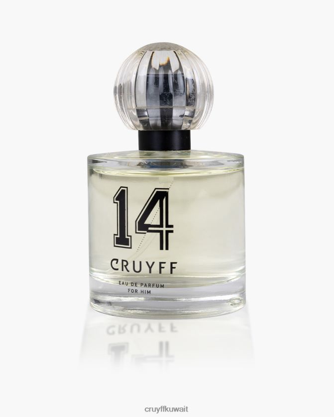 Cruyff أسود رجال 14 عطر 50 مل Z02JN442 عطر