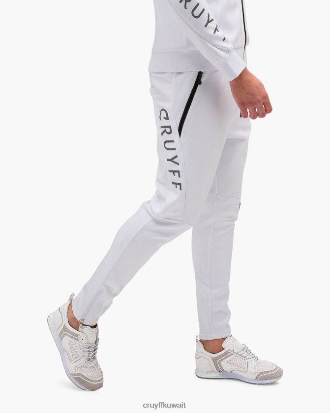 Cruyff أبيض رجال بنطلون سكوبا من لوسو - 95٪ بوليستر / 5٪ إيلاستين Z02JN792 بنطال