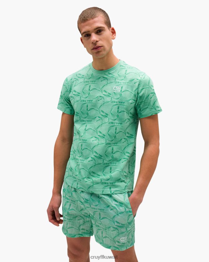 Cruyff أخضر رجال شورت سباحة رامير 95٪ بوليستر 5٪ ايلاستين Z02JN894 السراويل القصيرة