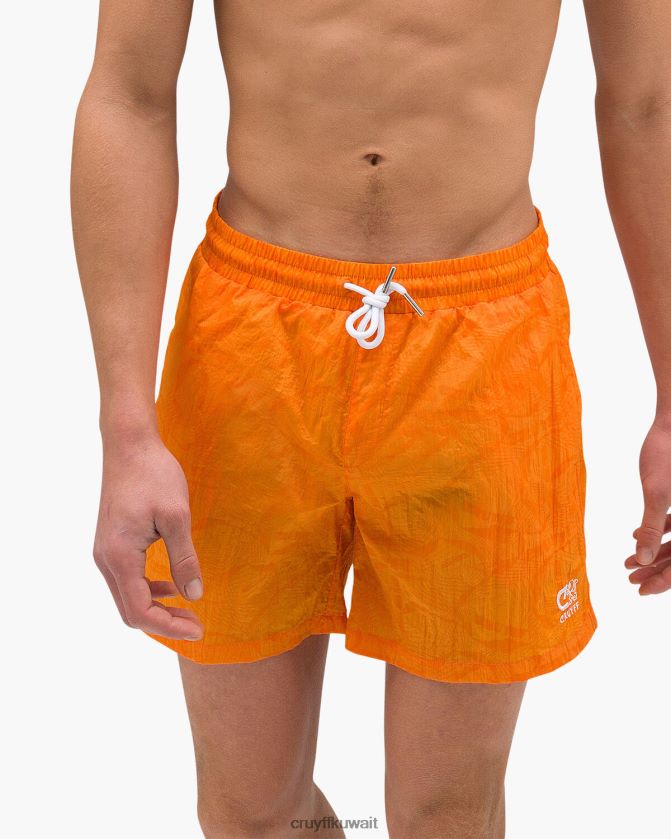 Cruyff البرتقالي رجال شورت سباحة رامير 95٪ بوليستر 5٪ ايلاستين Z02JN895 السراويل القصيرة