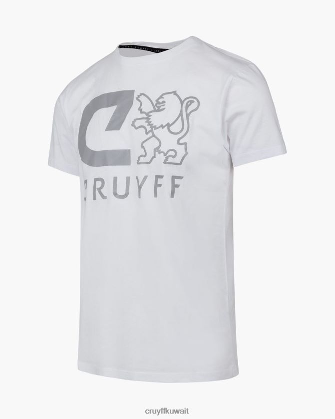 Cruyff أبيض رجال هيرنانديز SS نقطة الإنطلاق Z02JN668 تي شيرت