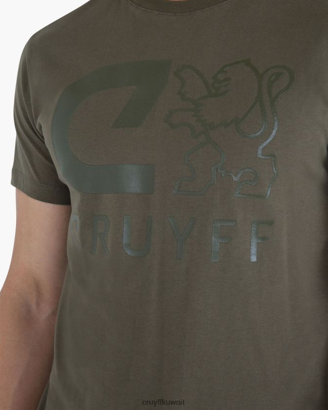 Cruyff أخضر رجال هيرنانديز SS نقطة الإنطلاق Z02JN670 تي شيرت