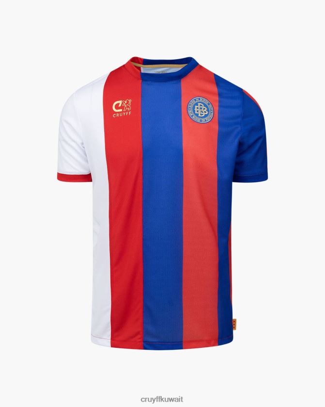 Cruyff X Blood In Blood Out أبيض / أحمر مبتدئ 75 El Flaco قميص Z02JN617 تي شيرت