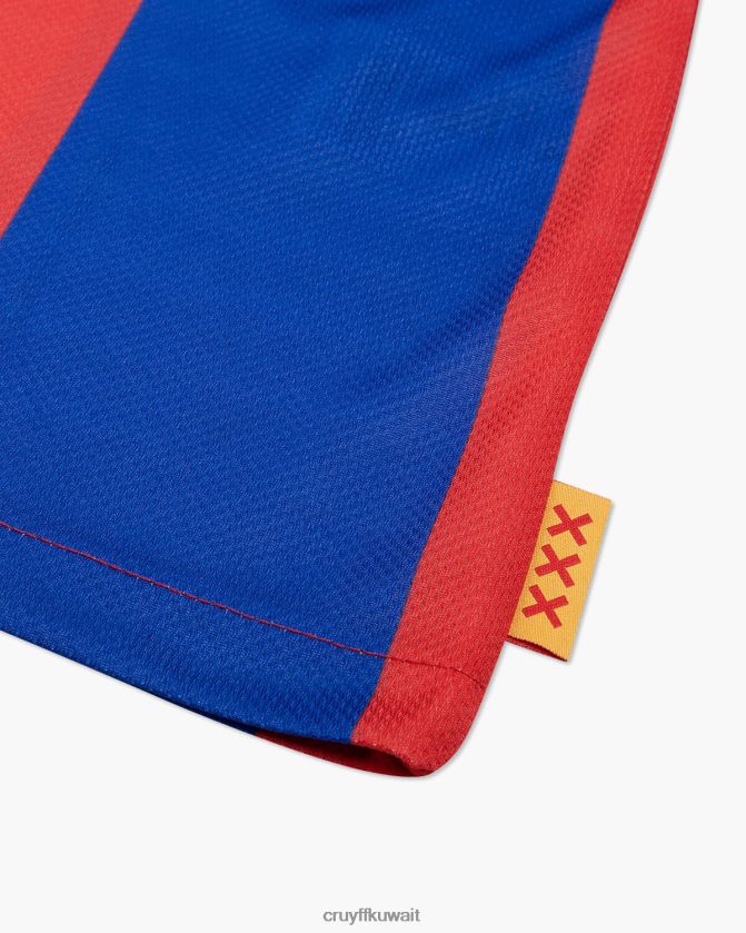 Cruyff X Blood In Blood Out أبيض / أحمر مبتدئ 75 El Flaco قميص Z02JN617 تي شيرت