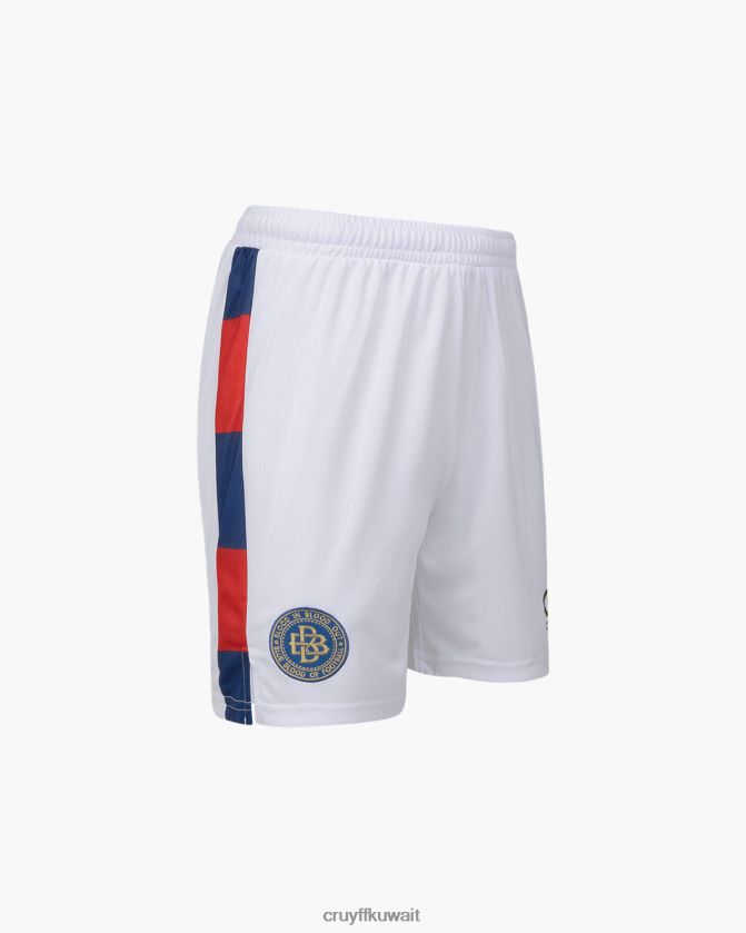 Cruyff X Blood In Blood Out أبيض / أحمر رجال 75 شورت فلاكو Z02JN455 السراويل القصيرة