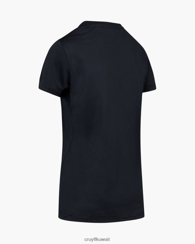 Cruyff أسود نحيف قميص التدريب Z02JN1007 قميص