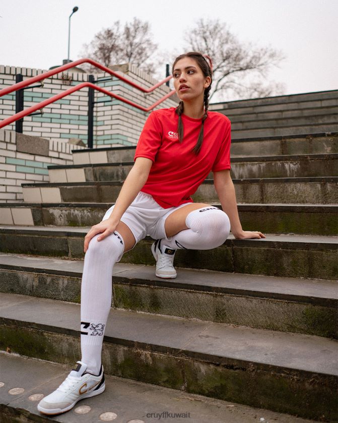 Cruyff أحمر نحيف قميص التدريب Z02JN1009 قميص