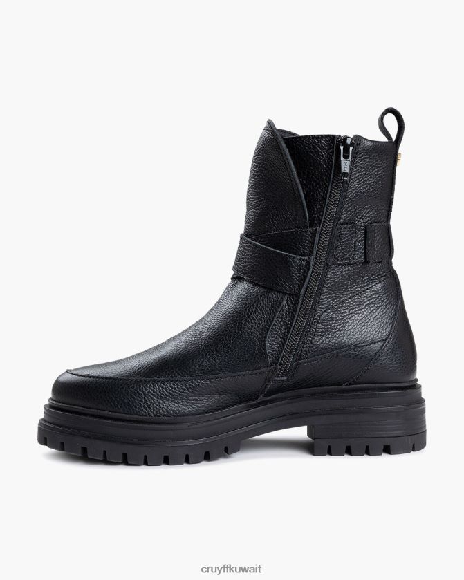 Cruyff أسود نحيف حزام بليك Z02JN1016 أحذية