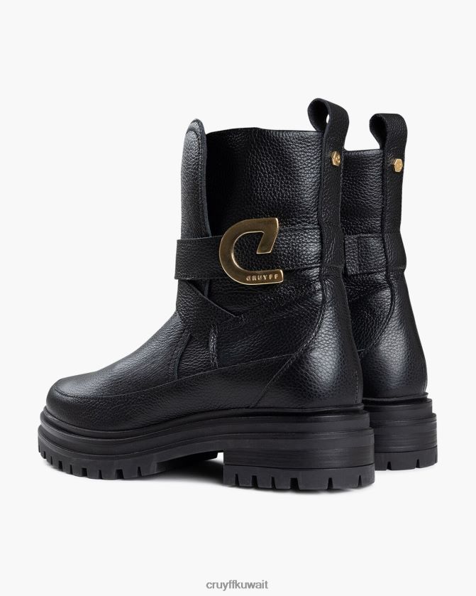 Cruyff أسود نحيف حزام بليك Z02JN1016 أحذية