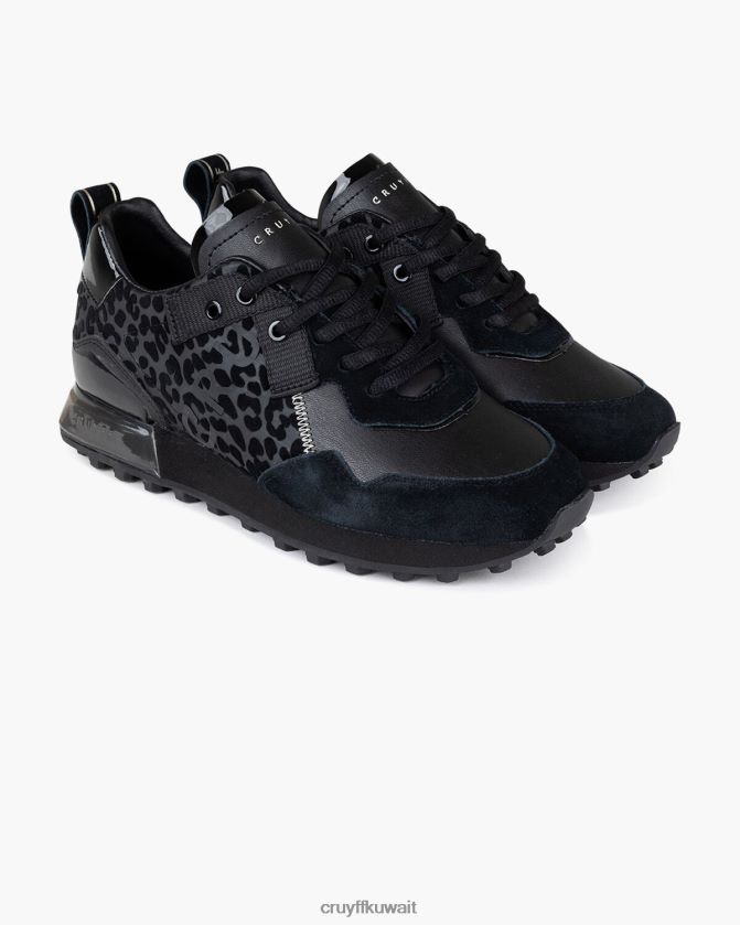 Cruyff أسود نحيف سوبربيا Z02JN1017 أحذية رياضية