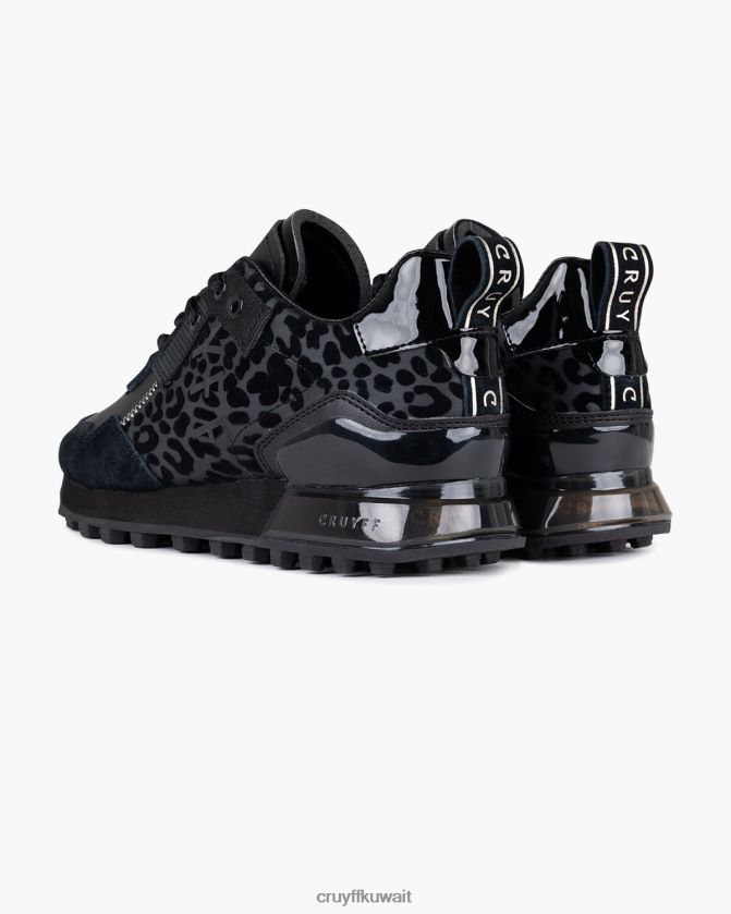 Cruyff أسود نحيف سوبربيا Z02JN1017 أحذية رياضية