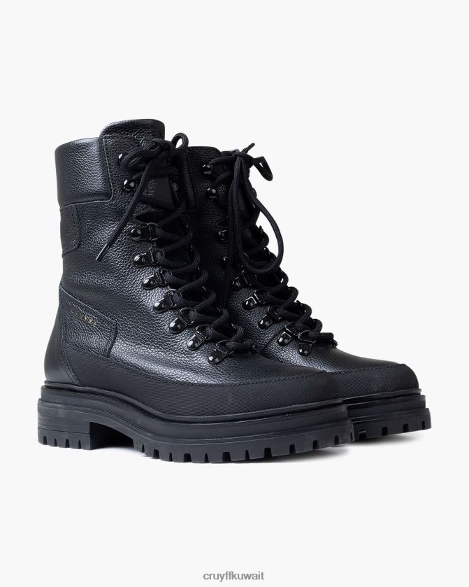 Cruyff أسود نحيف التمهيد عامل الكوماندوز Z02JN1029 أحذية