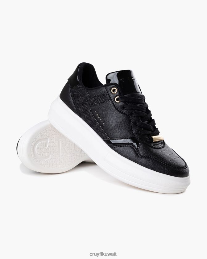 Cruyff أسود نحيف سرعة المحكمة Z02JN1032 أحذية رياضية