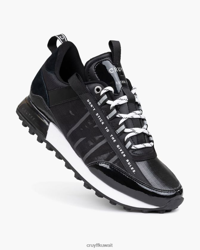 Cruyff أسود نحيف الخوف Z02JN1033 أحذية رياضية
