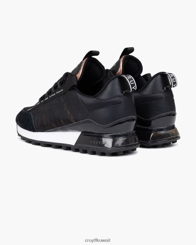 Cruyff أسود / وردي نحيف الخوف Z02JN1034 أحذية رياضية