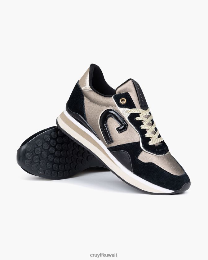 Cruyff أسود / بني نحيف باركرونر لوكس Z02JN1037 أحذية رياضية