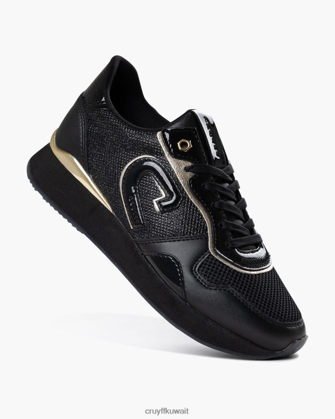 Cruyff أسود نحيف باركرونر لوكس Z02JN1039 أحذية رياضية