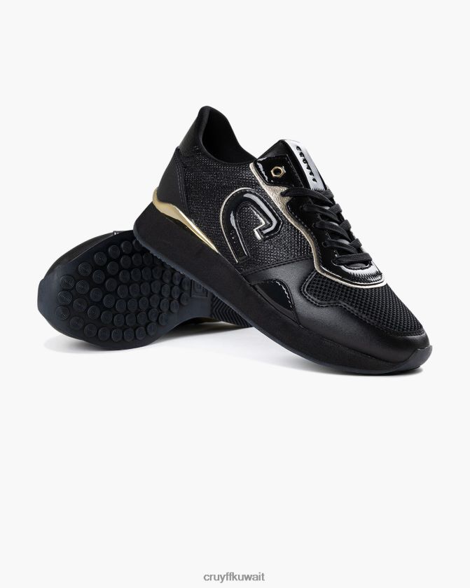 Cruyff أسود نحيف باركرونر لوكس Z02JN1039 أحذية رياضية