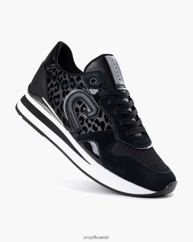 Cruyff أسود نحيف باركرونر لوكس Z02JN1042 أحذية رياضية