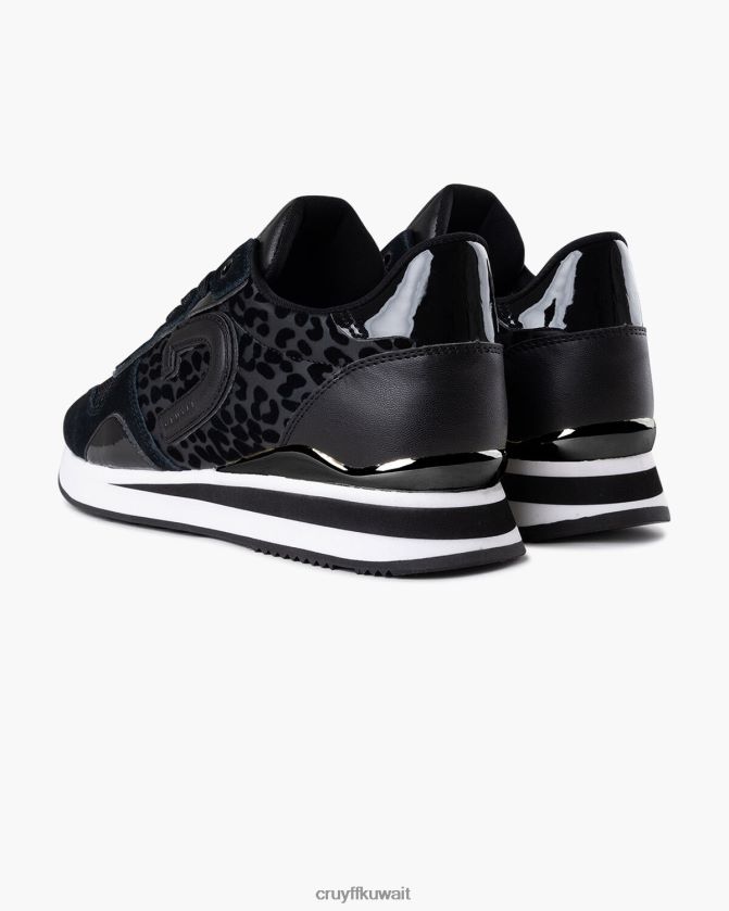 Cruyff أسود نحيف باركرونر لوكس Z02JN1042 أحذية رياضية