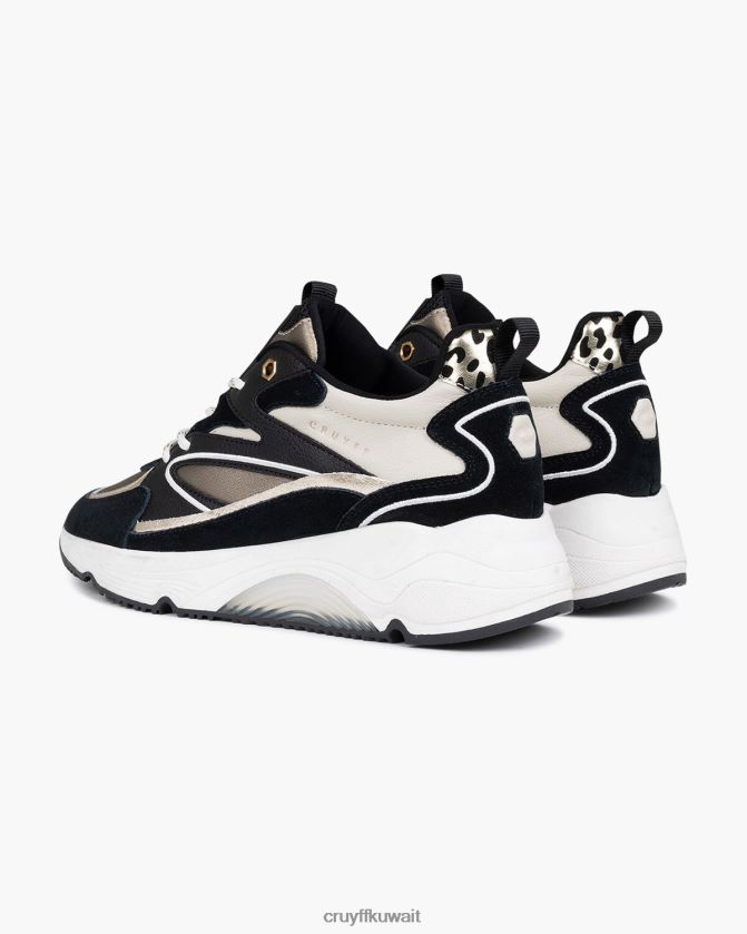 Cruyff أسود / بني نحيف مدينة بولد Z02JN1044 أحذية رياضية