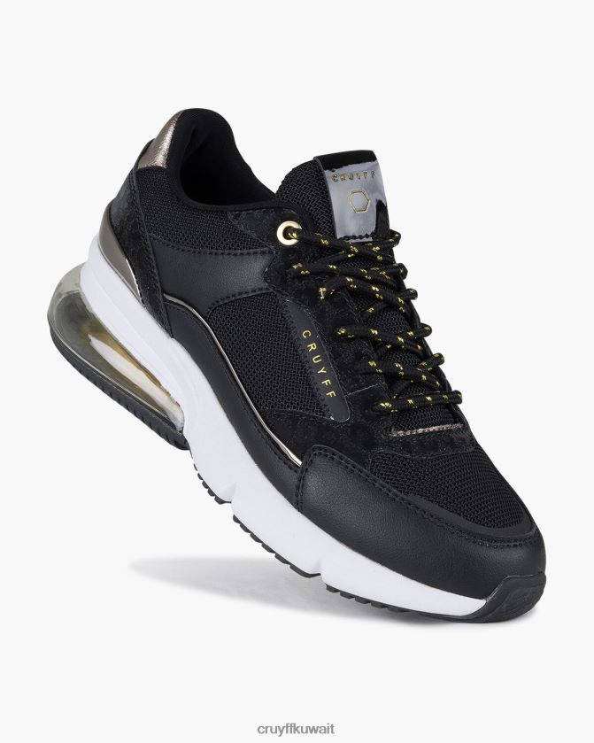 Cruyff أسود نحيف الماس Z02JN1046 أحذية رياضية