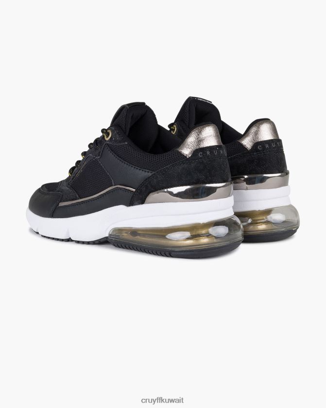 Cruyff أسود نحيف الماس Z02JN1046 أحذية رياضية