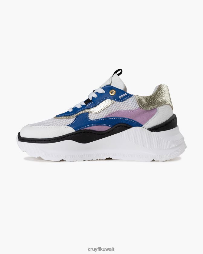 Cruyff ابيض ازرق نحيف روانا بولد Z02JN1051 أحذية رياضية