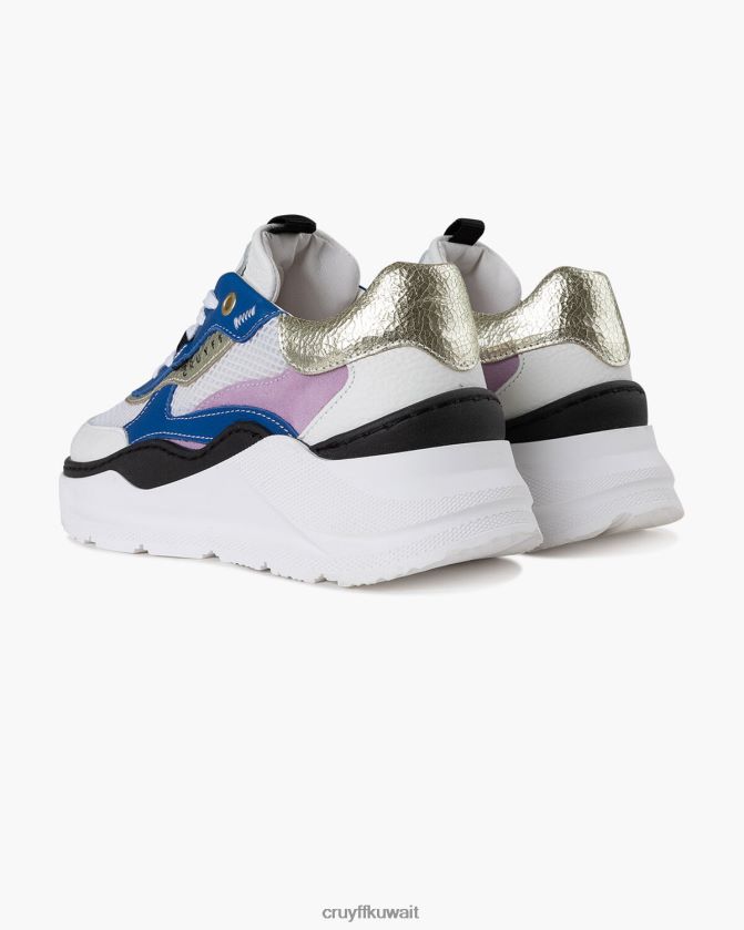 Cruyff ابيض ازرق نحيف روانا بولد Z02JN1051 أحذية رياضية