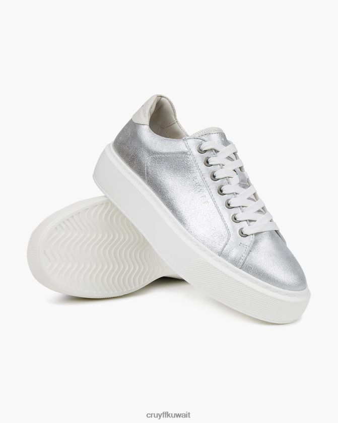 Cruyff فضة نحيف كوب فاخر Z02JN1066 أحذية رياضية