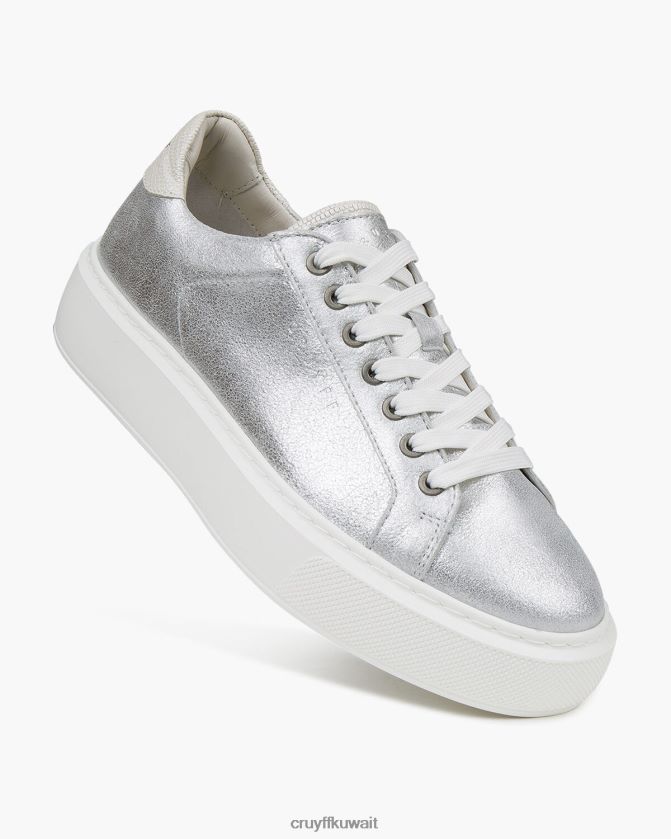 Cruyff فضة نحيف كوب فاخر Z02JN1066 أحذية رياضية