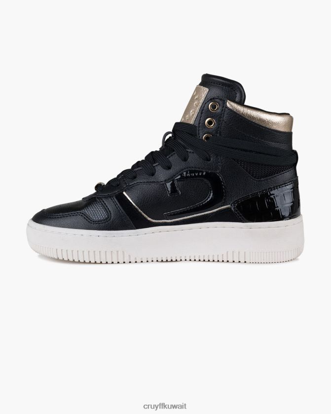 Cruyff أسود نحيف كامبو عالية لوكس Z02JN1069 أحذية رياضية