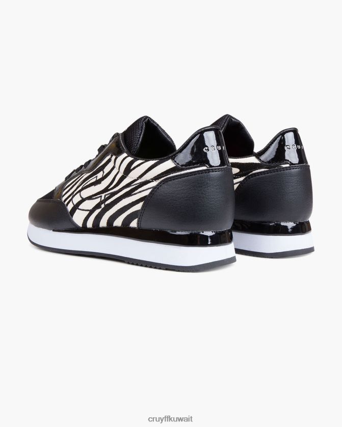 Cruyff أسود / أبيض نحيف باركرونر Z02JN1073 أحذية رياضية