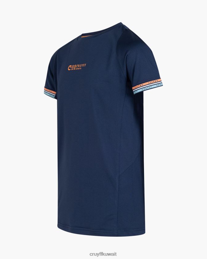 Cruyff الأزرق الملكي مبتدئ حافر قمزة Z02JN1084 تي شيرت