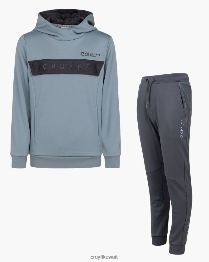 Cruyff رمادي مزرق مبتدئ بدلة العواء Z02JN1091 بدلة