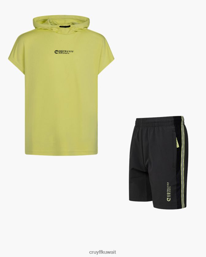 Cruyff أخضر مبتدئ بدلة مربع Z02JN1112 بدلة