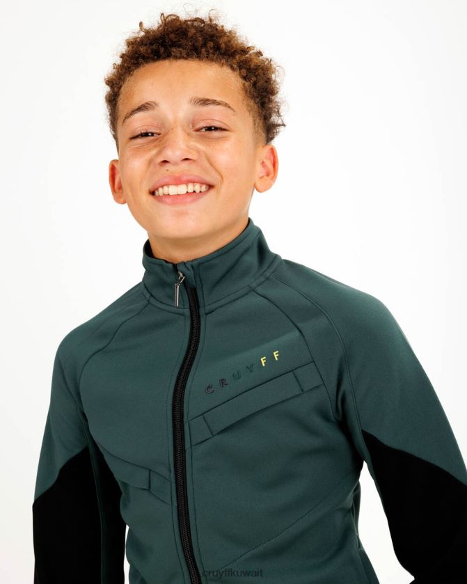 Cruyff أخضر غامق رجال بدلة الرصاص Z02JN1122 بدلة