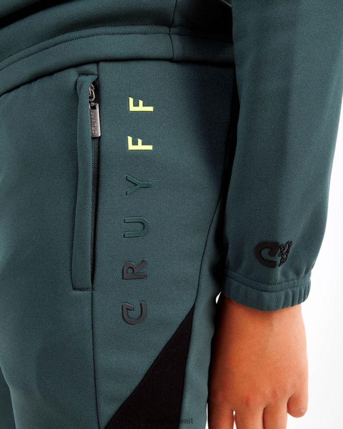 Cruyff أخضر غامق رجال بدلة الرصاص Z02JN1122 بدلة