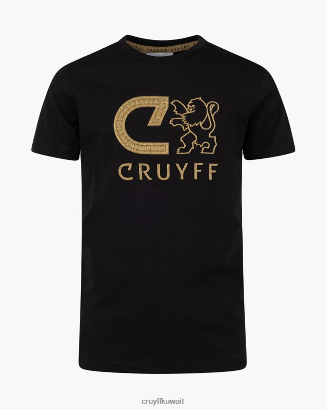 Cruyff أسود مبتدئ جريئة قمزة Z02JN1130 تي شيرت