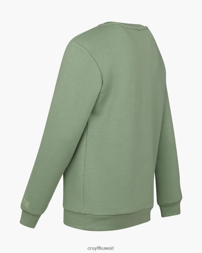 Cruyff أخضر مبتدئ بدلة مجز رقبة مستديرة Z02JN1158 بدلة