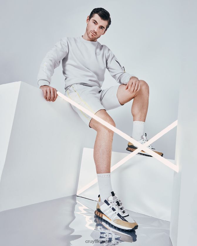 Cruyff رمادي فاتح رجال ايدن قصيرة Z02JN115 السراويل القصيرة