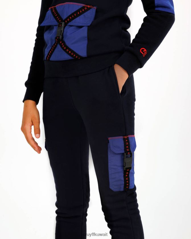 Cruyff الأزرق الداكن مبتدئ غطاء بدلة مجز Z02JN1162 بدلة