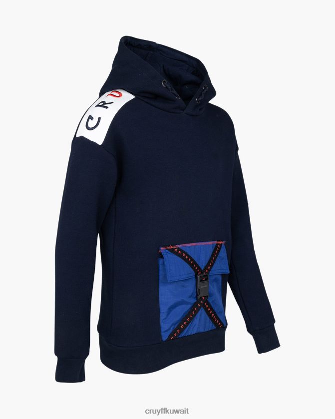 Cruyff الأزرق الداكن مبتدئ غطاء بدلة مجز Z02JN1162 بدلة