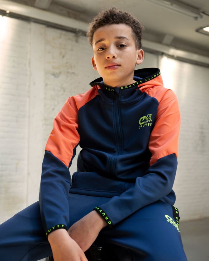 Cruyff كحلي / برتقالي مبتدئ دعوى المؤشر Z02JN1187 بدلة