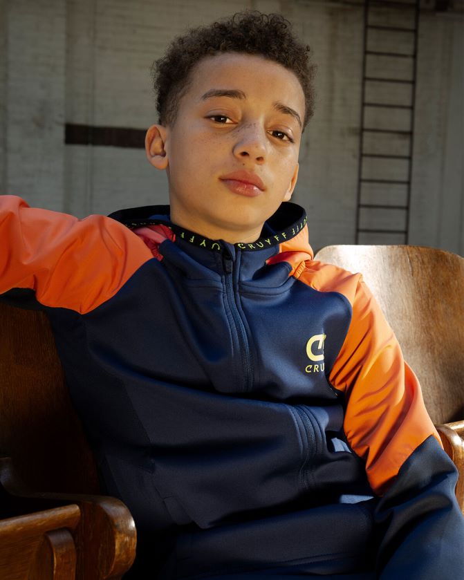 Cruyff كحلي / برتقالي مبتدئ دعوى المؤشر Z02JN1187 بدلة