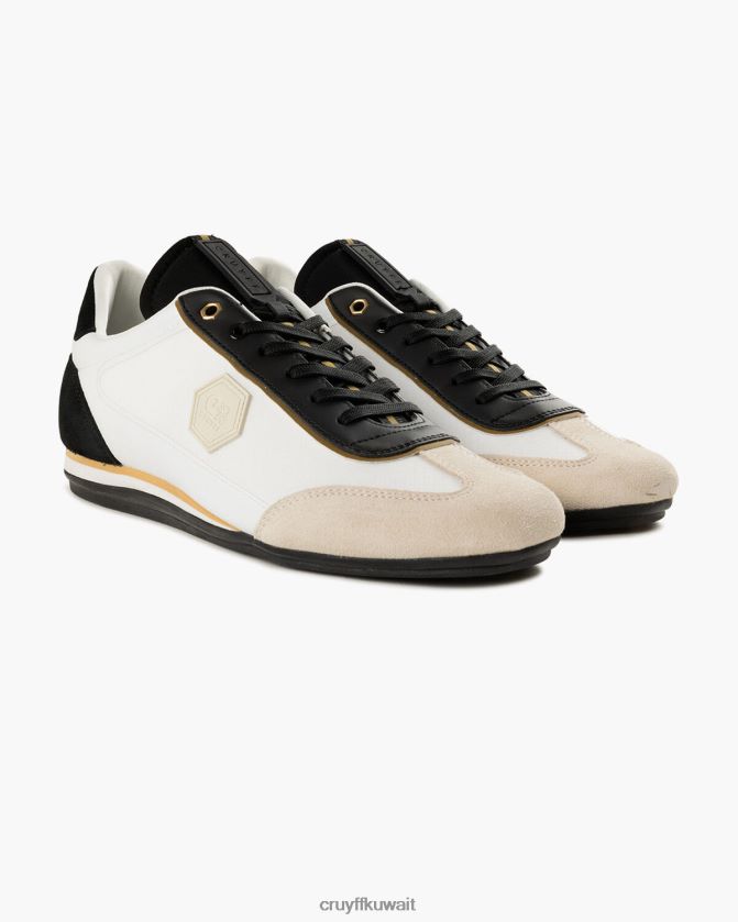 Cruyff ذهب ابيض رجال فاننبورغ عرافة Z02JN118 أحذية رياضية
