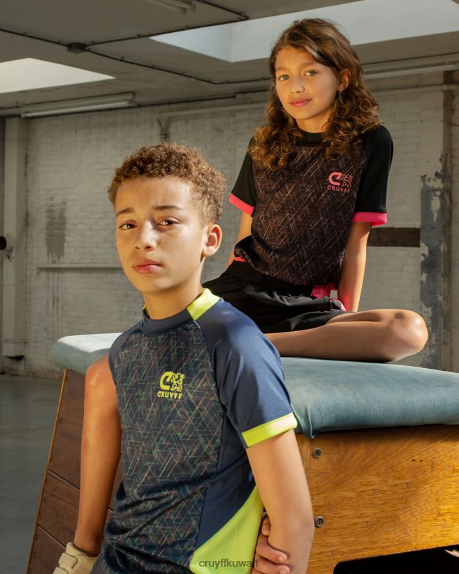 Cruyff أسود / متنوع مبتدئ بدلة العدو Z02JN1192 بدلة