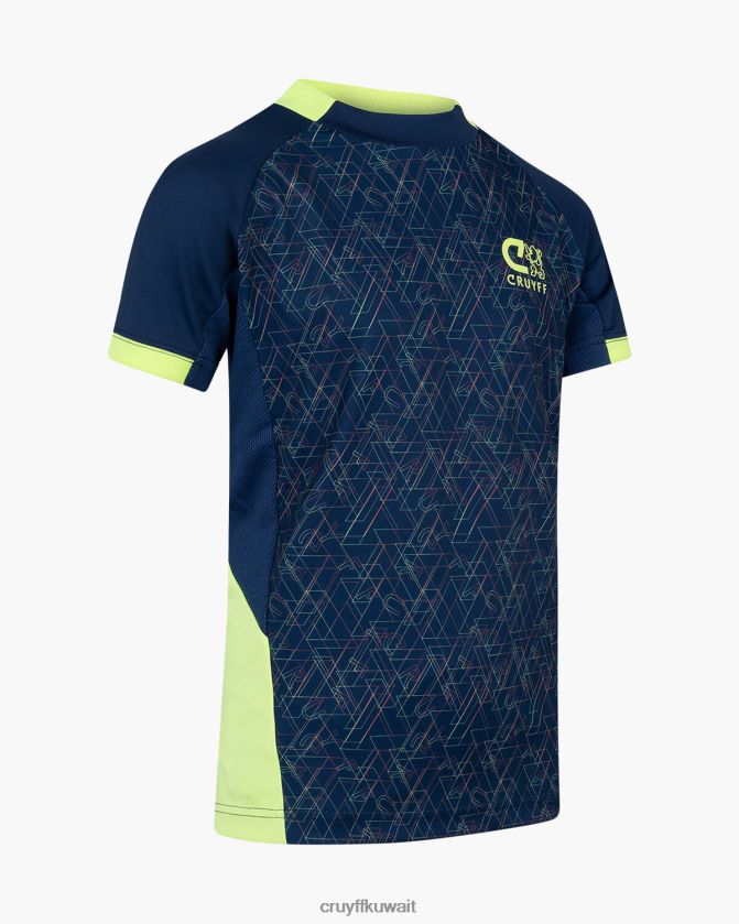 Cruyff البحرية / الأصفر مبتدئ بدلة العدو Z02JN1194 بدلة