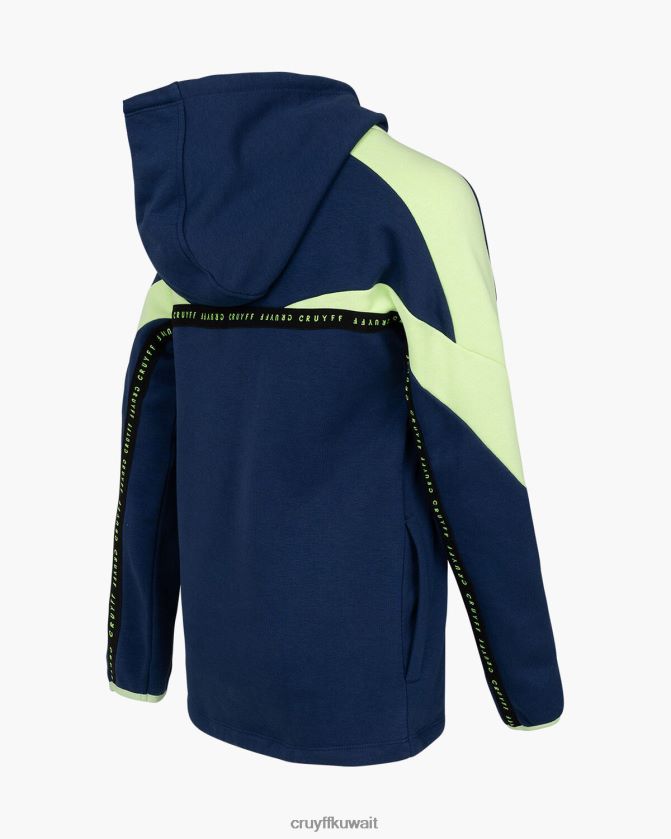 Cruyff البحرية / الأصفر مبتدئ بدلة انقسام Z02JN1197 بدلة